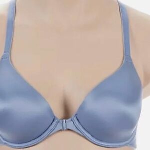 B.tempt'd by Wacoal Foundation Front Close Contour Bra in Blue Size 34D NWT